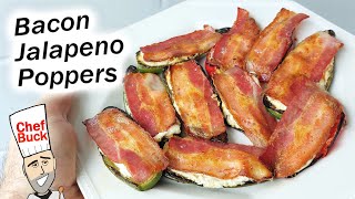 Best Jalapeno Poppers with Bacon [upl. by Ecnarret]