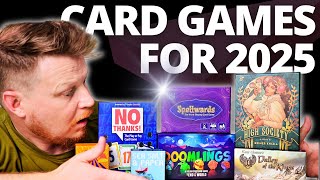 8 BEST Card Games I Have Played This Year [upl. by Izak]