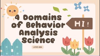 Distinguish among behaviorism experimental analysis of behavior ABA and professional practiceA4 [upl. by Buchalter]