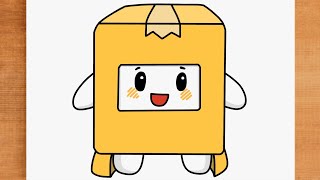 How to draw Boxy  Lanky Box [upl. by Benoit]