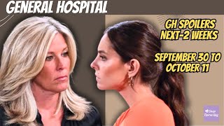 General Hospital 2Week Spoilers Sept 30Oct 11 Carly Interrogation Anna’s Mess amp Lulu Update gh [upl. by Haddad]