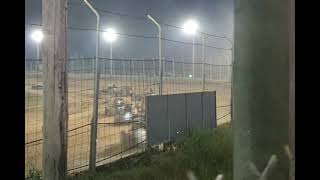 V6 Wingless Sprint Roll Over Crash  Bairnsdale Speedway [upl. by Notfilc]