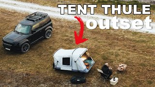 Thule Outset Tent Review  Installs Directly on the Trailer Hitch [upl. by Iknarf]