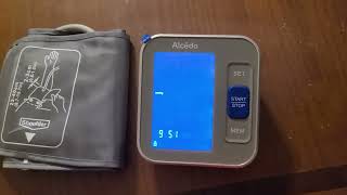 Alcedo Blood Pressure Monitor Digital Backlit Screen Talking Function [upl. by Vance]