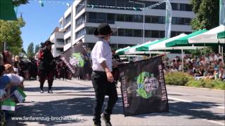 Fanfarenzug Brochenzell Seehasenfest Umzug 2017 [upl. by Naahs]