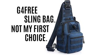 G4Free EDC sling bag 16 on Amazon Not bad [upl. by Nerahs]