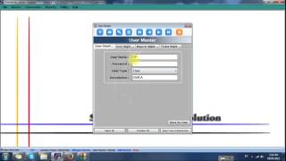 Weighbridge Software Training  Part  4  User Setting [upl. by Gillead]