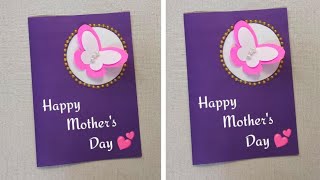 Easy mothers day card idea  Mothers day greeting card  cards making with paper  handmade cards❤️ [upl. by Michey]