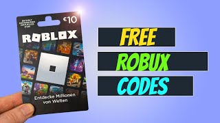 Free Robux Codes  Free Roblox Gift Cards Codes 2024 [upl. by Maillw725]