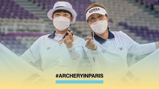 Recurve women  Watch Party  ArcheryinParis [upl. by Eirene]