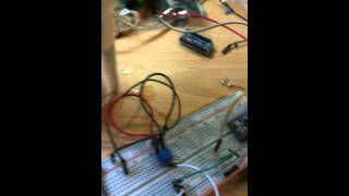 Arduino Vibration sensor quotnatural frequencyquot [upl. by Fey]