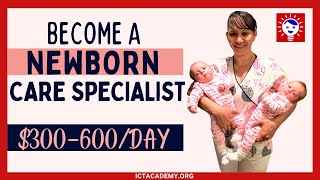 Newborn Care Specialist Certification  How to Become a Newborn Specialist Baby Nurse [upl. by Gerrie]