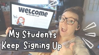 How many students do I tutor  YOUR TUTORING BUSINESS TIPS for PRIVATE TUTORS VLOG [upl. by Netsrek]