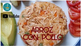 ARROZ CON POLLO  COMO HACER ARROZ CON POLLO  HECHO EN CASA [upl. by Nnylyoj]