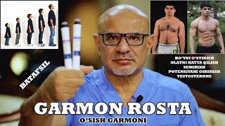 80 DOKTORD GARMON ROSTA OSISH GARMONI va QANDLI DIABET [upl. by Yerffoj]