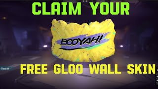 FREE GLOO WALL SKIN IN BOOYAH DAY 2024 EVENT  GAREENA FREE FIRE [upl. by Lovmilla]