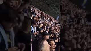 Settore ospiti NAPOLI a San Siro 💙⚽️ [upl. by Eelame]