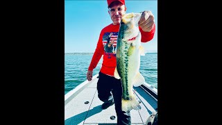 Bass fishing Sam Rayburn Nov 2024 with Jimmy Cantillo [upl. by Tevis]