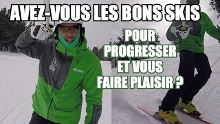 Ski  Avezvous les BONS skis pour PROGRESSER et vous faire PLAISIR  coup de gueule [upl. by Iturhs737]