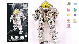 PIECECOOL 메탈퍼즐 TAIKONAUT 우주인 👨‍🚀 [upl. by Nodnahs]