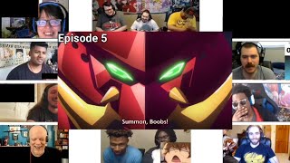 High School DxD Hero Season 4 Eps 5 Reaction Mashup [upl. by Anaiek]