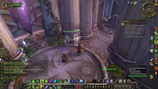 World of Warcraft A Vainglorious Past Class Hall Legion Quest Guide [upl. by Demahom]