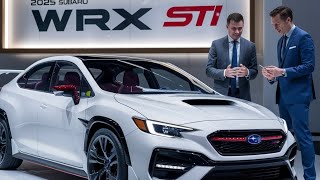 2025 Subaru WRX STI A Powerhouse Redefined [upl. by Wilt]