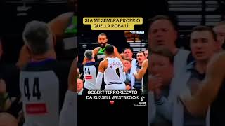 GOBERT TERRORIZZATO DA RUSSELL WESTBROOK [upl. by Mahtal]