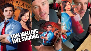 Tom Welling Live Signing  SMALLVILLE February 2024 [upl. by Lyndy]