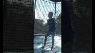 Trampoline FAIL Front FlipFront RollSplits [upl. by Sorci]