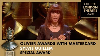 Sylvie Guillem receives Special Award  Olivier Awards 2015 with Mastercard [upl. by Jules]