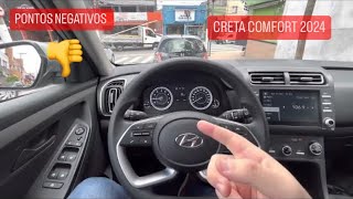 Pontos Negativos Hyundai Creta Comfort 10 T 20232024 l Início do Teste de Longa Duração [upl. by Izawa]