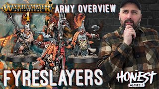 Age of Sigmar 4 Fyreslayers Faction Pack 2024  Full Review [upl. by Assennej]