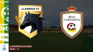 🎙️ ⚽ LLANEROS FC VS REAL CARTAGENA En Vivo hoy 🟢 Partido Real Cartagena Hoy 20242 [upl. by Jacob707]