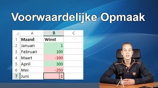 Excel Voorwaardelijke Opmaak [upl. by Farly689]