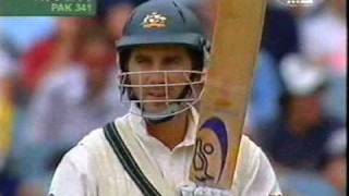 shoaib akhtar vs justin langer [upl. by Rubinstein]