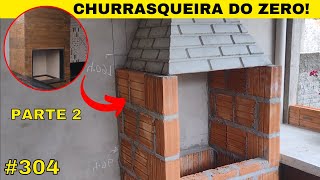 304 Como fazer churrasqueira do zero Parte 2 [upl. by Ahseina]