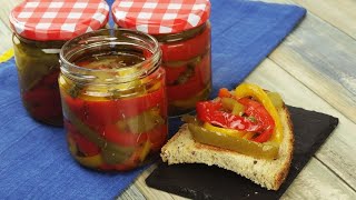 Pickled bell peppers recipe how to make them at home [upl. by Emina]