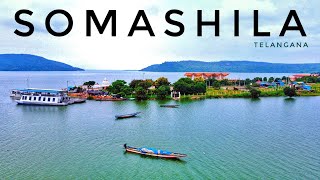 Somasila view point Drone video maldives in Telangana south india  new tourist place in Telangana [upl. by Anthe987]