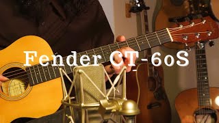 Fender CT60S  Acoustic Guitar Review [upl. by Hsekin870]