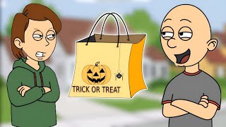 Classic Caillou Misbehaves on HalloweenGrounded [upl. by Dicky]