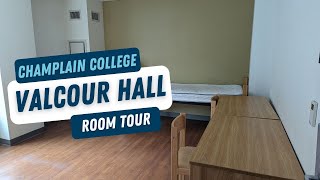 Champlain College Valcour Hall Room Tour [upl. by Hinkel]