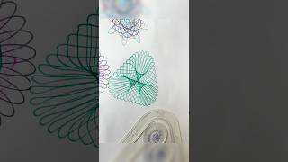 Spirograph ruler design ASMR Satisfying shorts ytshorts spirograph [upl. by Atinod]