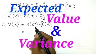 Probability  Expected Value Variance amp Standard Deviation  0304 Marks  HSC12th Sci Com amp Art [upl. by Adnol759]