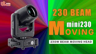 230 BEAMMINI 230W 7R beam moving head [upl. by Annoek]