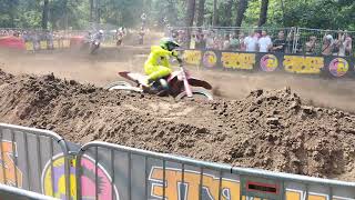 Zwarte Cross 2024  2e manche 125cc  Crossbaan [upl. by Aohsoj537]