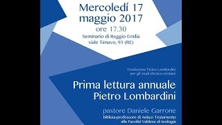 Daniele Garrone Lutero la Riforma e gli ebrei [upl. by Retnuh]