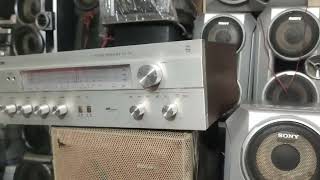 Philips stereo AH718 FM tuner old amplifier [upl. by Aicilegna140]