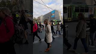 Melbourne CBD near Flinder station music melbourne travel enjoy walking australia [upl. by Raskind]