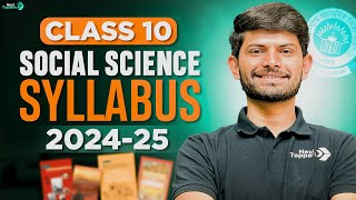 CBSE Social Science Complete Syllabus For Class 10th 202425  Digraj Singh Rajput  Next Toppers [upl. by Naimad]